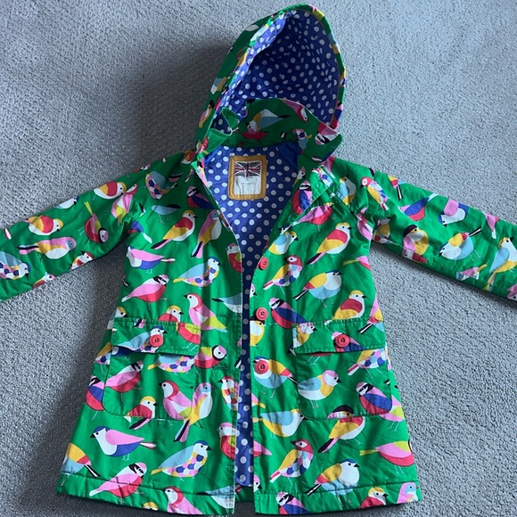 Mini Boden Other - The cutest coat! Mini Boden Birds Jacket